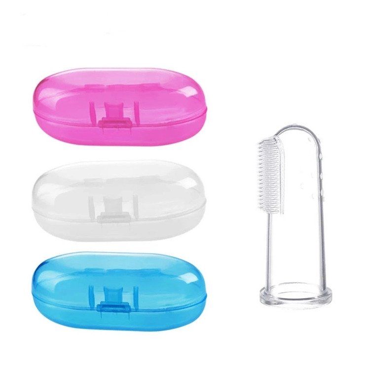 Fingertannbørste baby – silikon