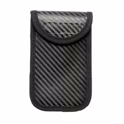 Beskyttelsesetui keyless-nøkler – karbonfiberlook – svart