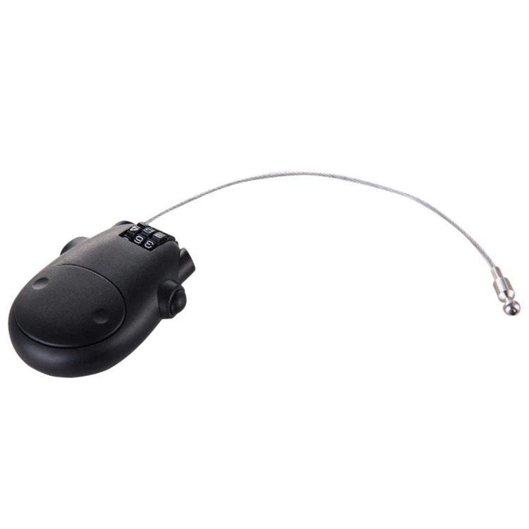 Hengelås med vaier og kode