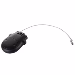 Hengelås med vaier og kode
