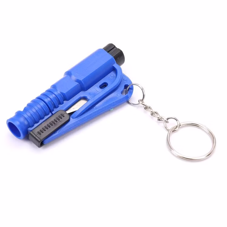 Vindusknuser, beltekutter og nødfløyte – 3-i-1 – Flere farger