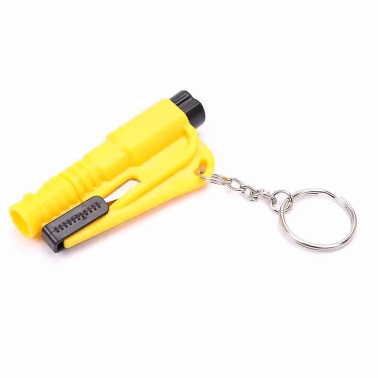 Vindusknuser, beltekutter og nødfløyte – 3-i-1 – Flere farger