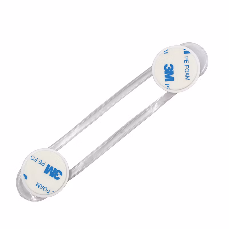 Transparent multilås med dubbelhäftande tejp