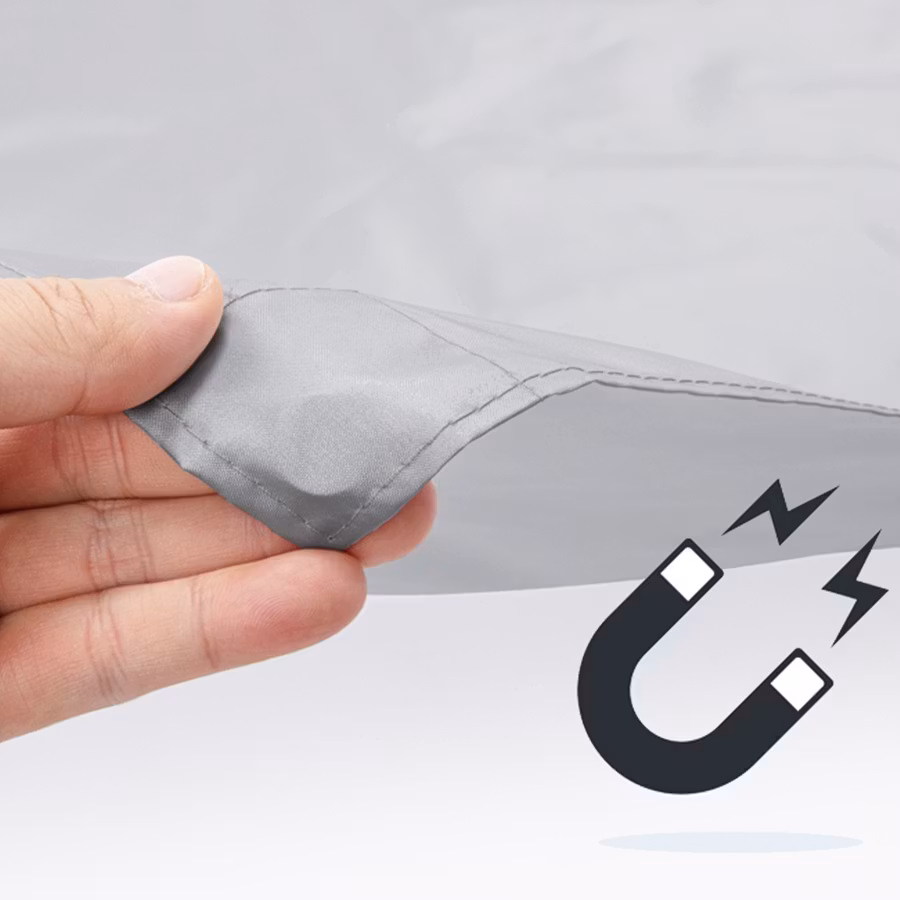 Magnetisk frontrutebeskyttelse – mot snø/sol