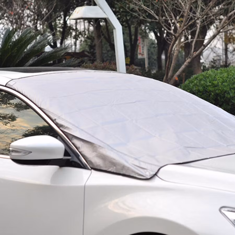 Magnetisk frontrutebeskyttelse – mot snø/sol