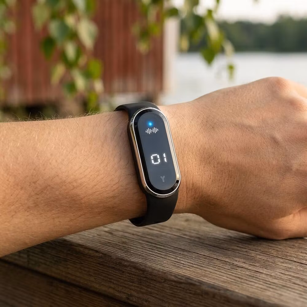 Myggarmbånd med ultralyd