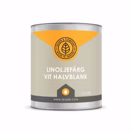 Linoljefärg Vit