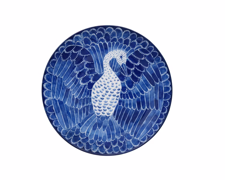 2:a-sortering Selma assiett fågel 21 cm