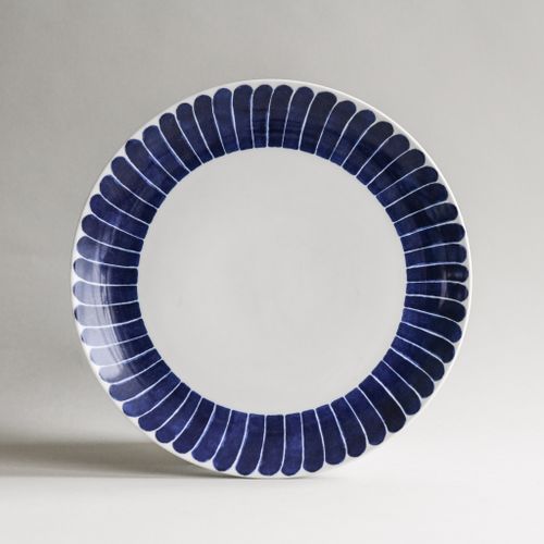 Selma dinner plate with rim