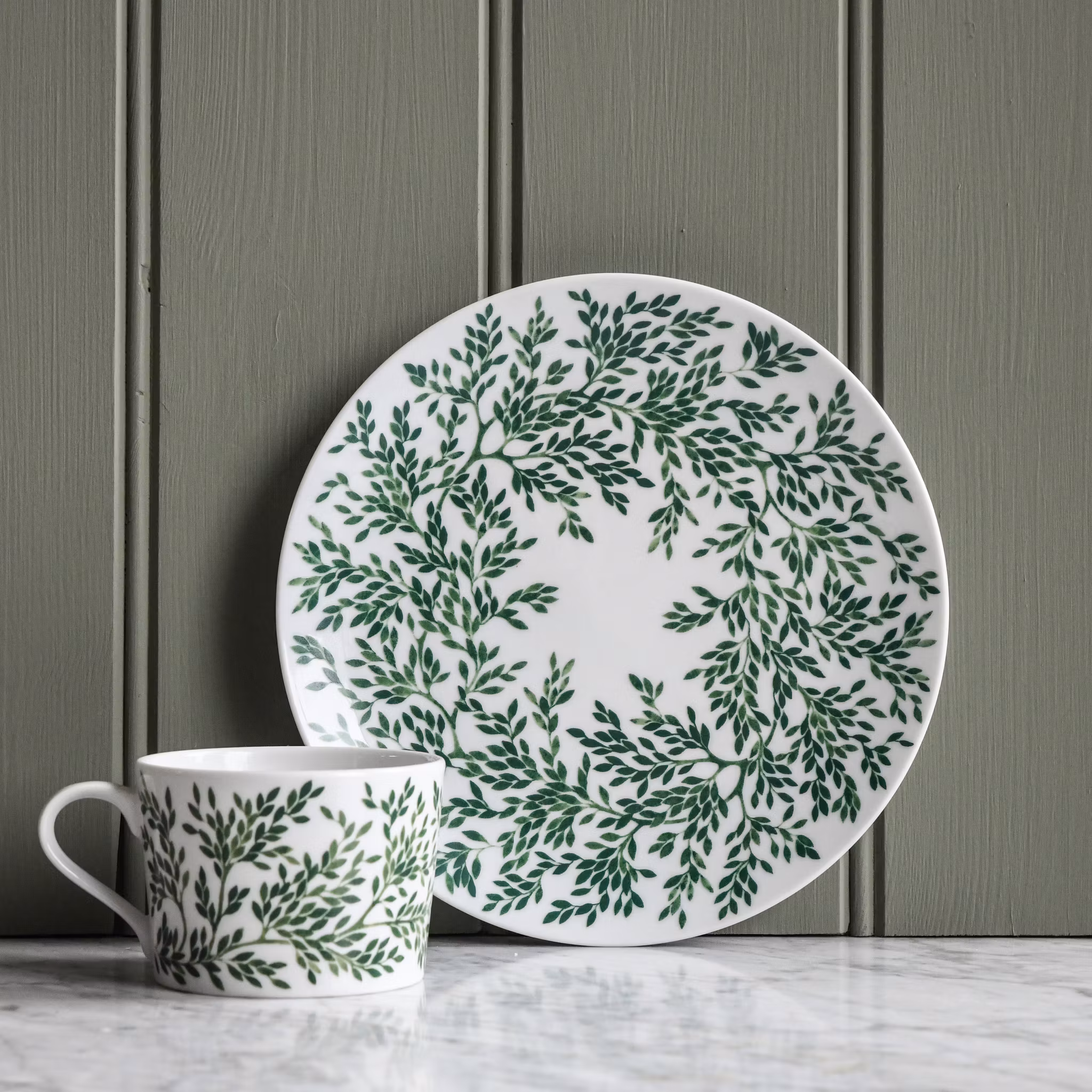 Myrten small plate green