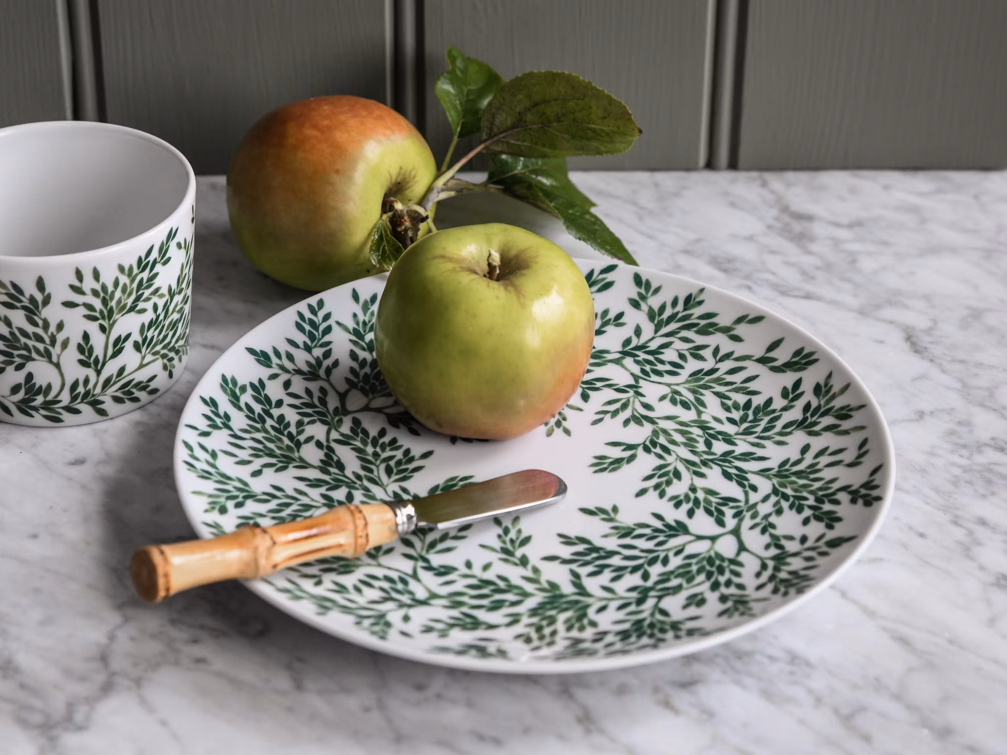 Myrten small plate green