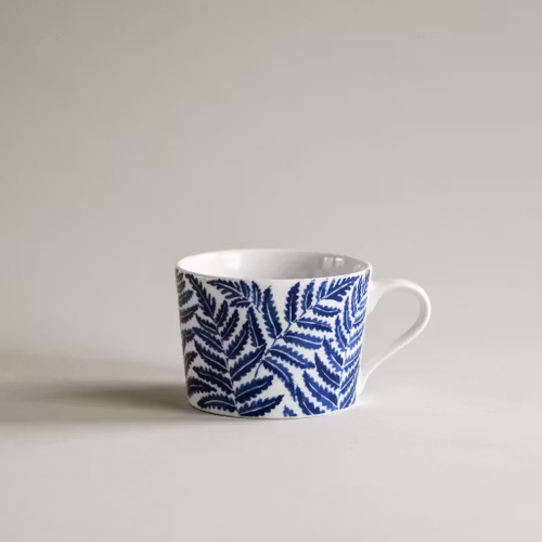 Fern cup blue
