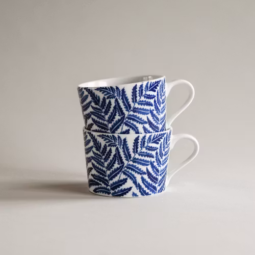 2-pack Fern cup blue
