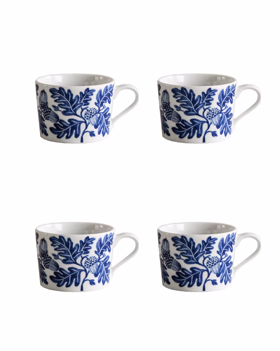 2:a-sortering 4-pack Acorn kopp blå 24 cl