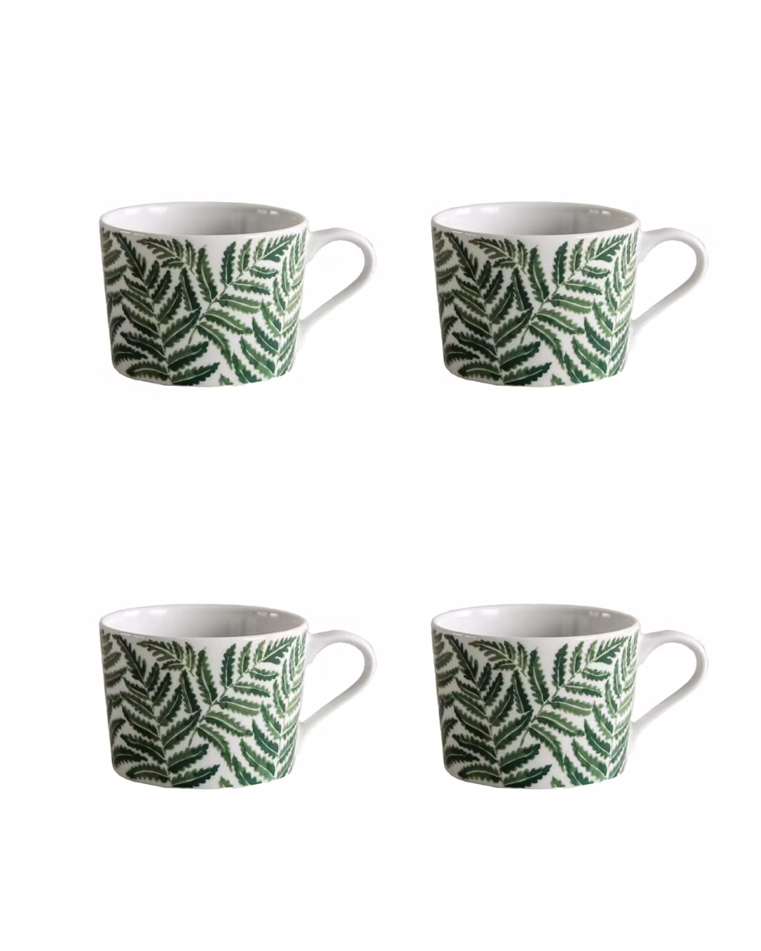 2:a-sortering 4-pack Fern kopp grön 24 cl