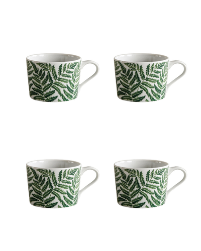 2:a-sortering 4-pack Fern kopp grön 24 cl