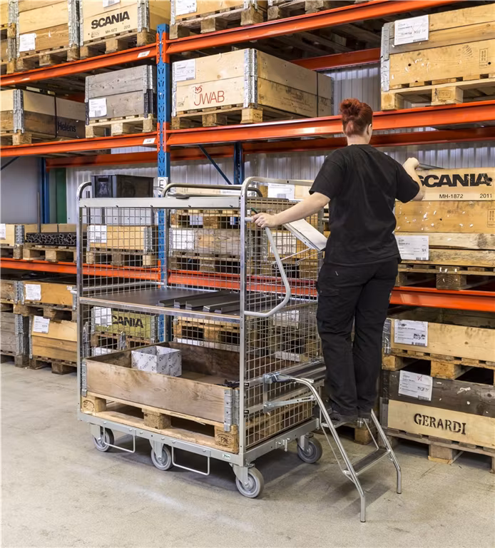 Plockvagn Modul 600,  broms, KM600-L17B