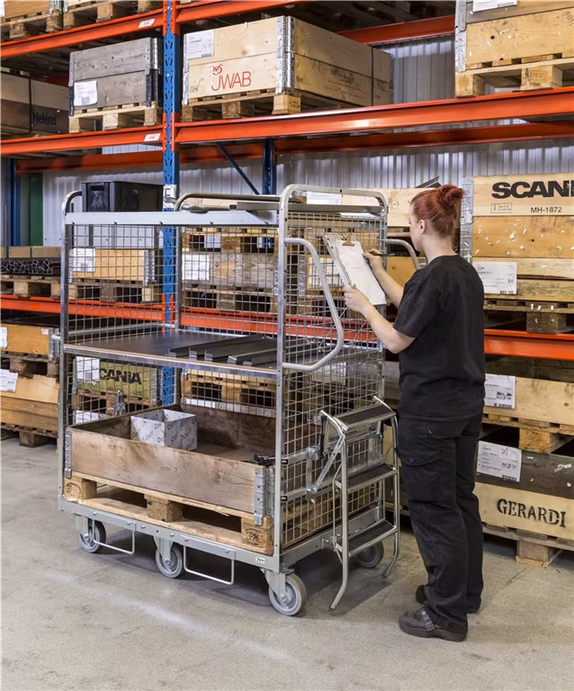 Plockvagn Modul 600,  broms, KM600-L17B