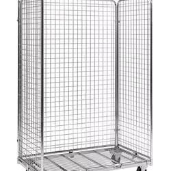 Trådvagn 1150x665x1790mm, 400kg, broms, KM1091B