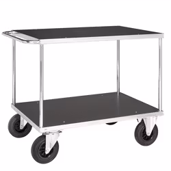 Bordsvagn  1100x700x870mm, 500kg, broms, KM537-2B