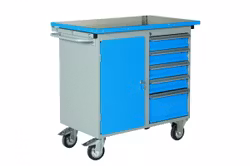 Verktygsvagn 5 lådor och 1 skåp, tillbyggnadssats, ekskiva, 4033074020X