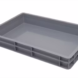 Plastlåda 600x400x120mm, 20 liter