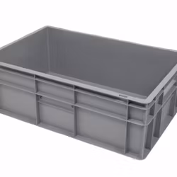 Plastlåda 600x400x290mm, 55 liter