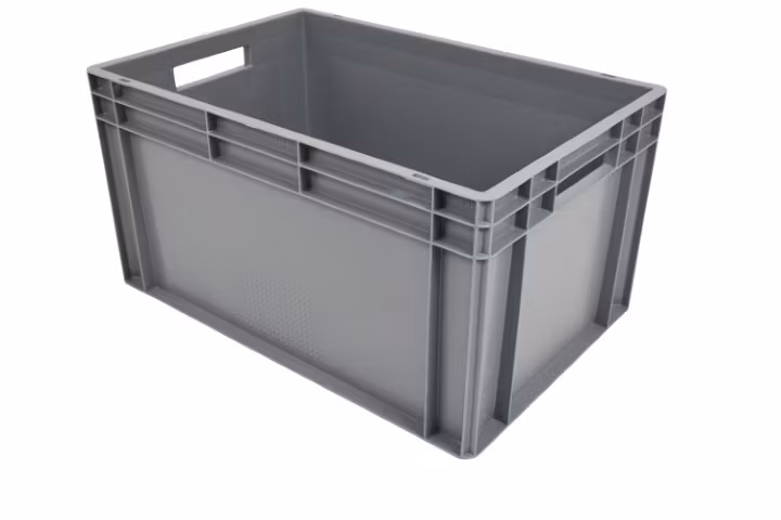 Plastlåda 600x400x400mm, 76 liter