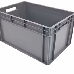 Plastlåda 600x400x400mm, 76 liter