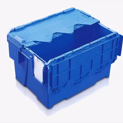 Plastlåda med lock 400x300x306mm, 25 liter