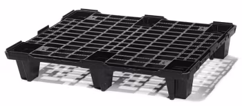 Halvpall i plast 800x600 mm, max 350 kg ( från 10 st)