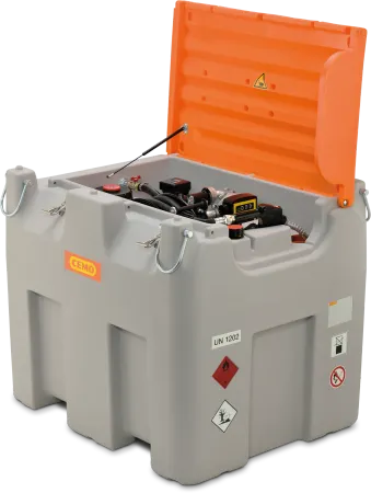 CEMO Dieseltank 980 liter Bipump 12V Premium