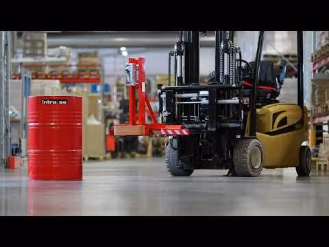 Gripaggregat DG720A  för ett stålfat 360 kg