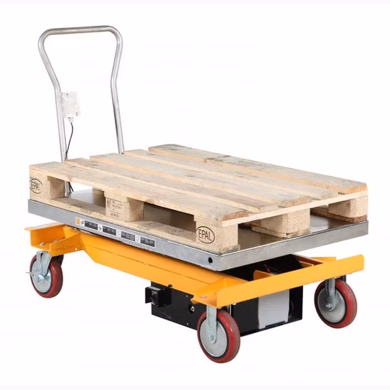 Elektrisk lyftbordvagn 1000 kg, 1200 x 800mm, 1865052055