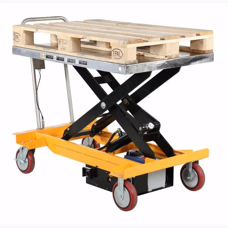 Elektrisk lyftbordvagn 1000 kg, 1200 x 800mm, 1865052055