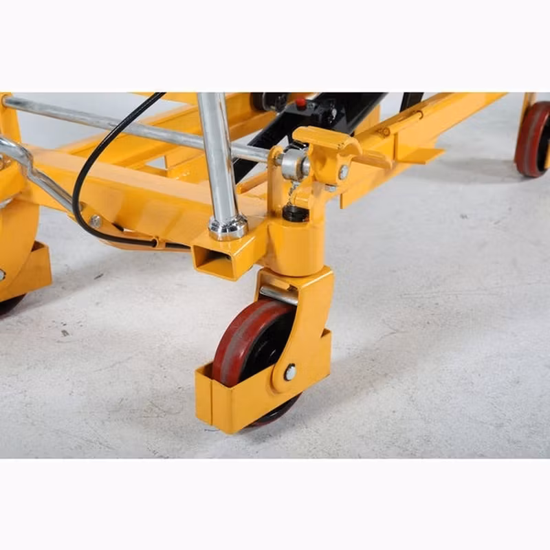 Lyftbordsvagn med fotpump 1000 kg, 1016 x 515 mm, 1860051100