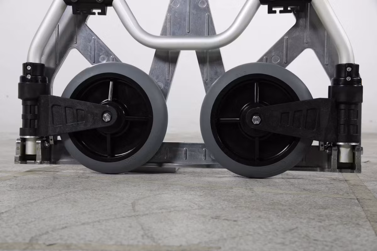 Hopfällbar aluminiumkärra 200 kg, 1910057385