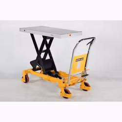 Lyftbordsvagn med fotpump 1000 kg, 1016 x 515 mm, 1860051100
