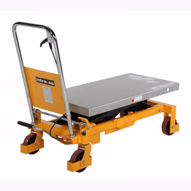 Lyftbordsvagn med fotpump 750 kg, 1000 x 510 mm, 1860051075