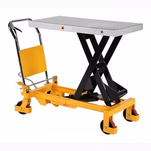 Lyftbordsvagn med fotpump 1000 kg, 1016 x 515 mm, 1860051100