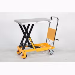 Lyftbordsvagn med fotpump, 300kg, 855 x 500 mm, 1860051030