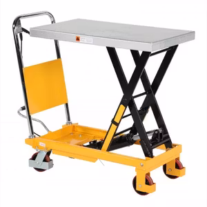 Lyftbordsvagn med fotpump, 300kg, 855 x 500 mm, 1860051030