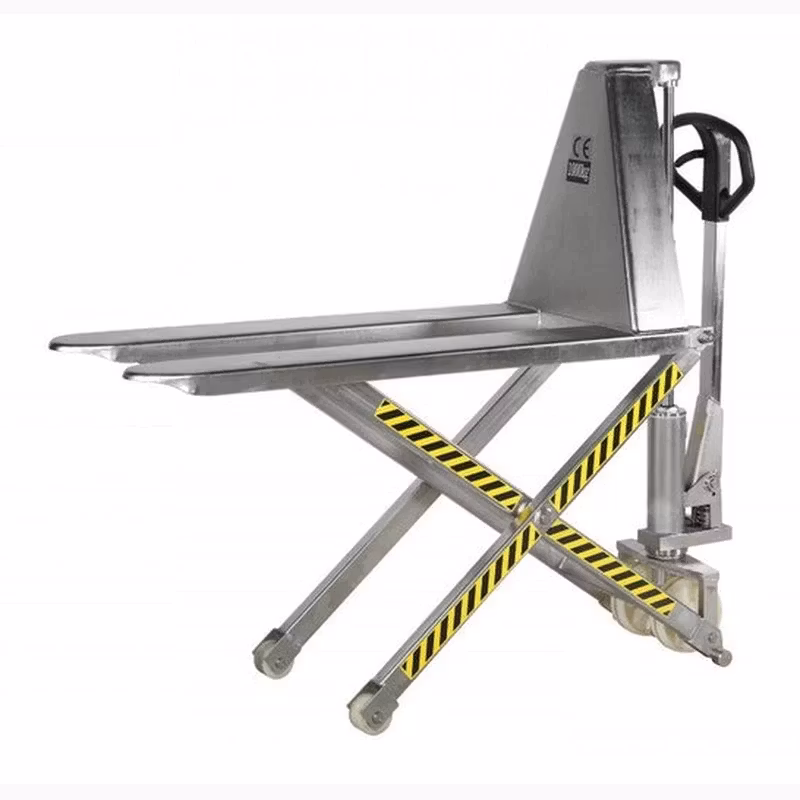 Rostfri saxlyftvagn, 1000 kg, 540 x 1150mm, 1830043002