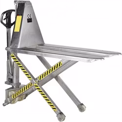 Rostfri saxlyftvagn, 1000 kg, 540 x 1150mm, 1830043002