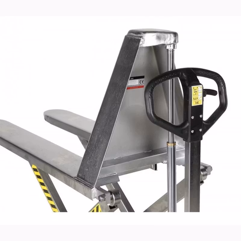 Rostfri saxlyftvagn, 1000 kg, 540 x 1150mm, 1830043002