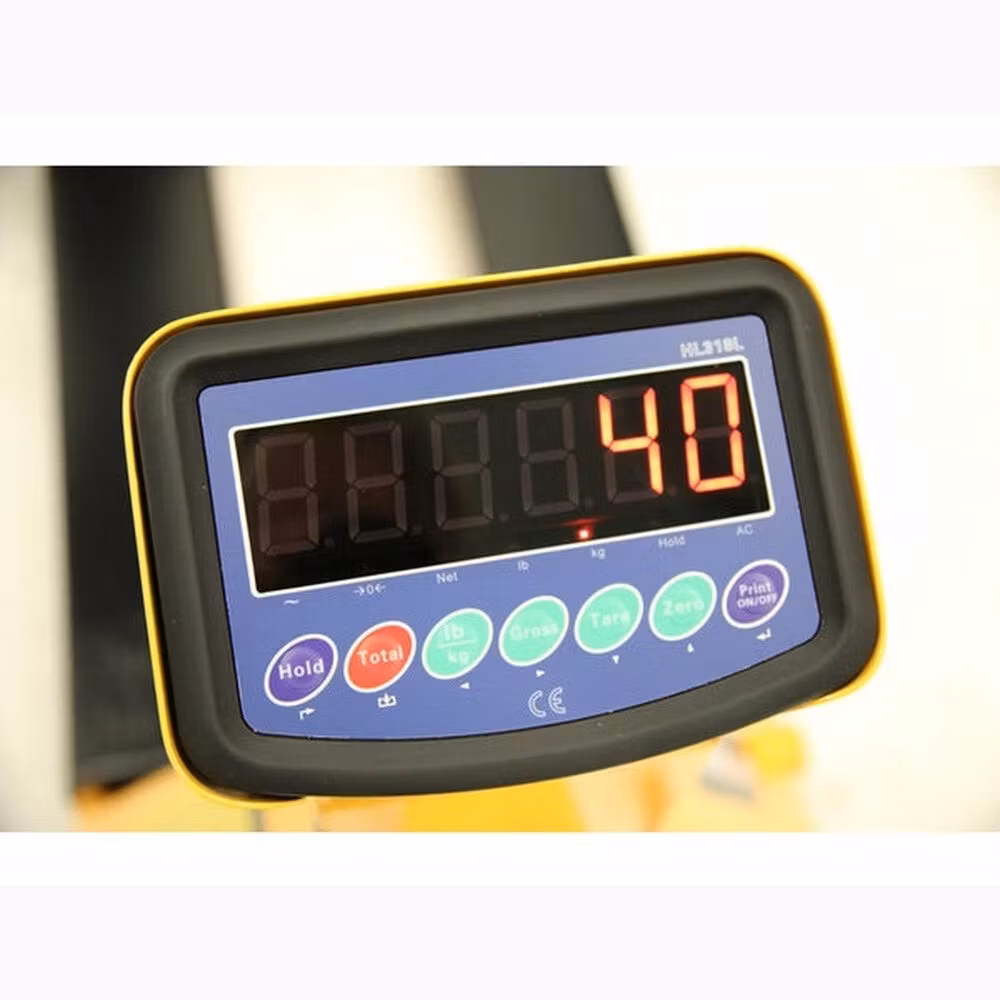 Handtruck med våg, 2000kg, 542 x 1150 mm, 1820042010