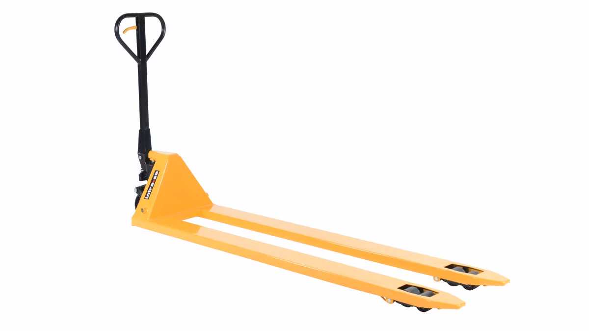 Handtruck långa gafflar, 2000kg, 540 x 2000 mm, boggi, poly, 1125041642