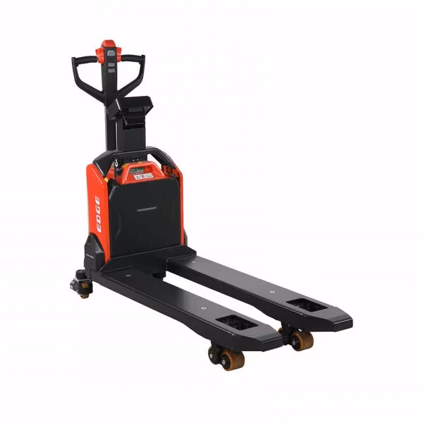 Motorlyftvagn med våg 1500kg, 540 x 1150mm, boggi/poly, 1415045217