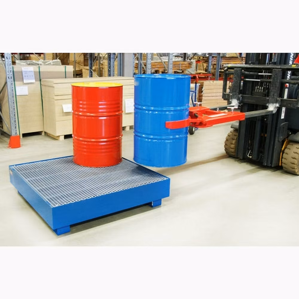 Automatiskt klämaggregat för fat, max 300 kg, 1222054401