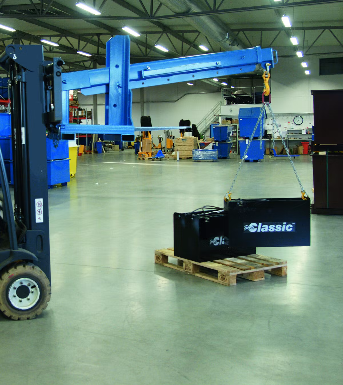 Truckkran ställbar 2300 kg, 1221046010